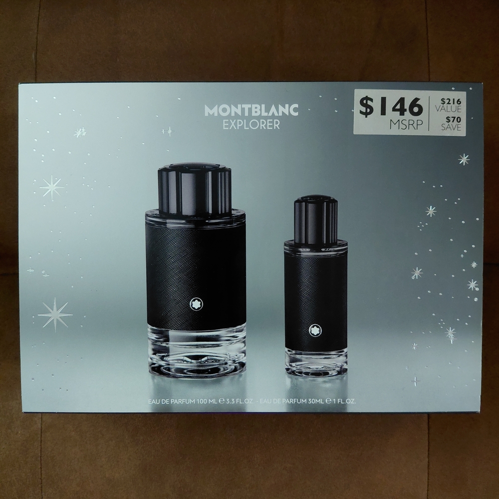 Montblanc Explorer Black Fragrance Set